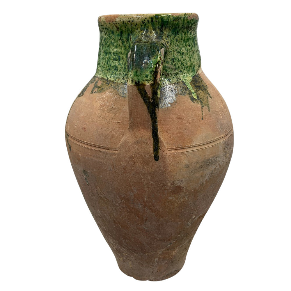 Vintage Turkish Terracotta Oil Jar - Berbere Imports