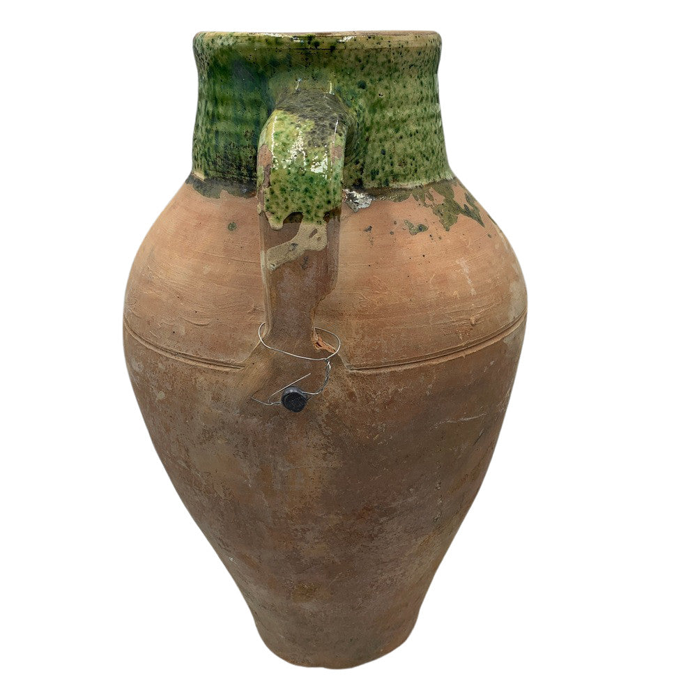 Vintage Turkish Terracotta Oil Jar - Berbere Imports