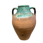 Vintage Glazed Kinik Olive Oil Jar - Berbere Imports