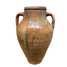 Vintage Glazed Kinik Olive Oil Jar - Berbere Imports