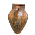Vintage Glazed Kinik Olive Oil Jar - Berbere Imports