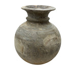 Vintage Round Wooden Vessel - Berbere Imports