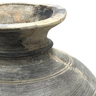 Vintage Round Wooden Vessel - Berbere Imports