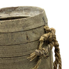 Vintage Indian Wood Vessel - Berbere Imports
