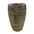 Vintage Indian Wood Vessel - Berbere Imports