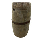 Vintage Indian Wood Vessel - Berbere Imports