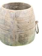 Vintage Indian Wood Vessel - Berbere Imports