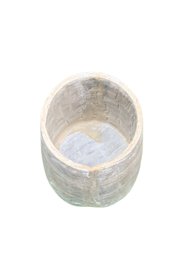 Vintage Indian Wood Vessel - Berbere Imports