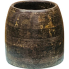 Vintage Indian Wood Vessel - Berbere Imports