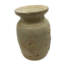 Vintage Indian Wooden Milk Pot - Berbere Imports