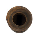 Vintage Indian Wooden Milk Pot - Berbere Imports