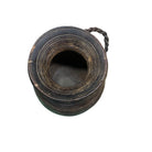 Vintage Indian Wooden Milk Pot - Berbere Imports