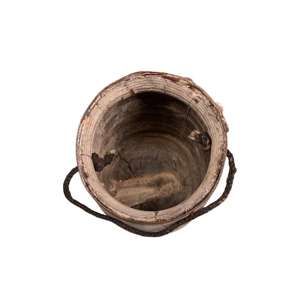 Vintage Indian Wooden Vessel - Berbere Imports