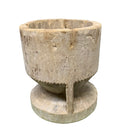 Vintage Wood Stump Vessel - Berbere Imports