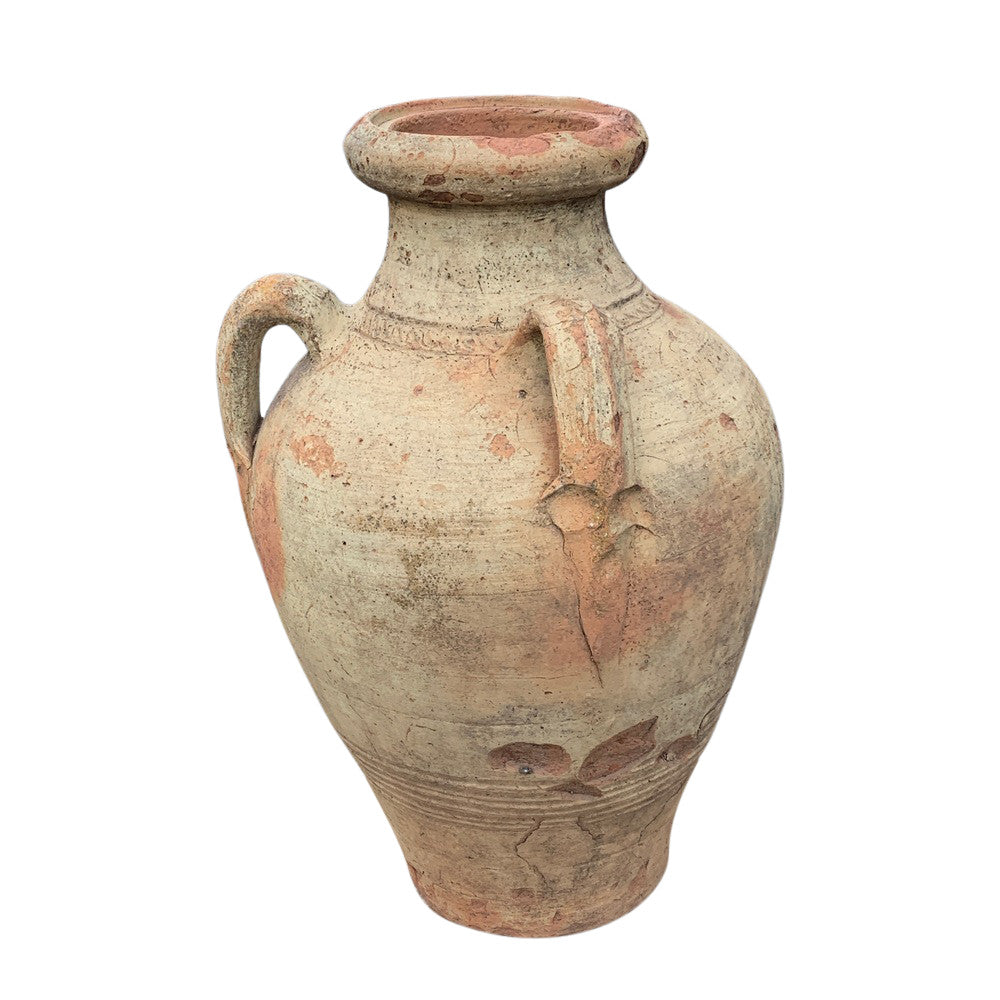 Antique Moroccan Terracotta Coastal Olive Jar-Small - Berbere Imports