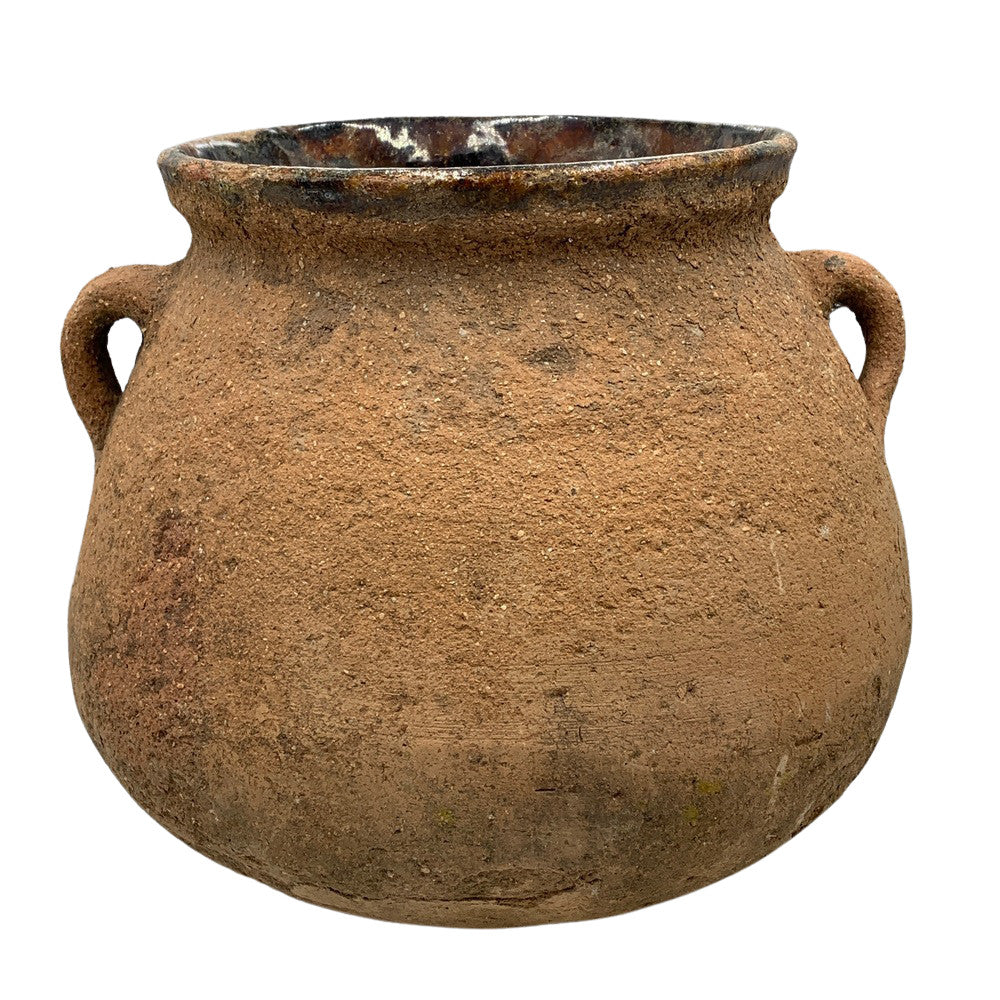 Antique Moroccan Terracotta Vessel - Berbere Imports