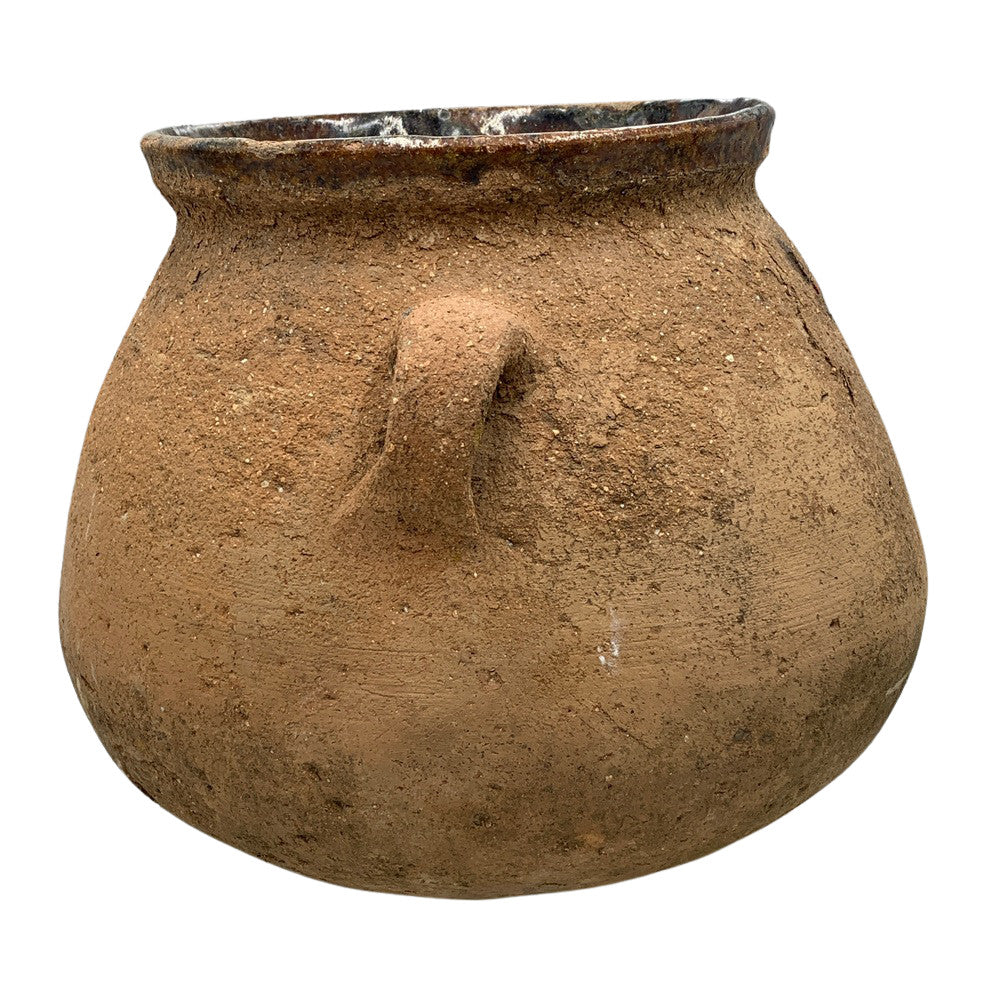 Antique Moroccan Terracotta Vessel - Berbere Imports