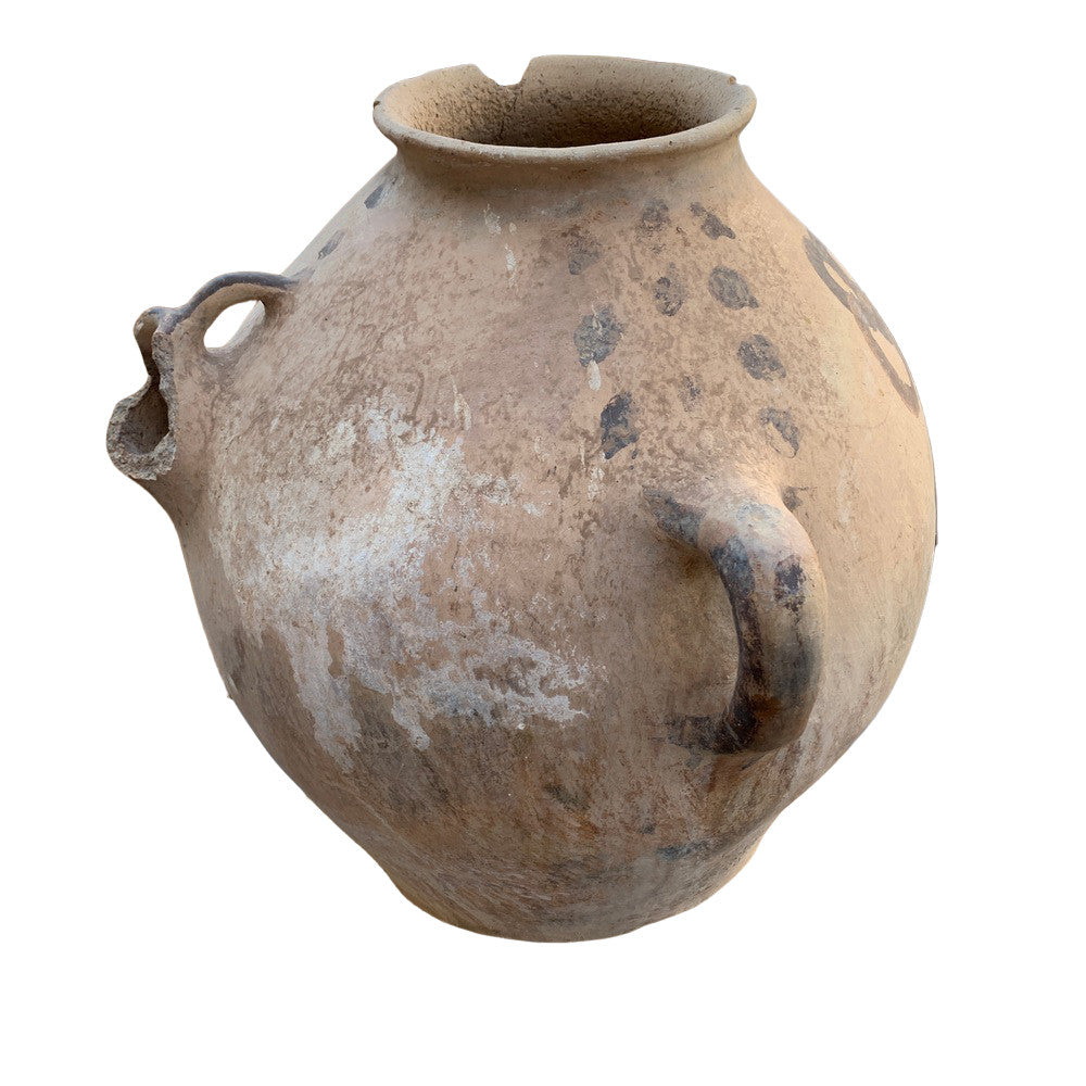 Antique Moroccan Terracotta Vessel - Berbere Imports