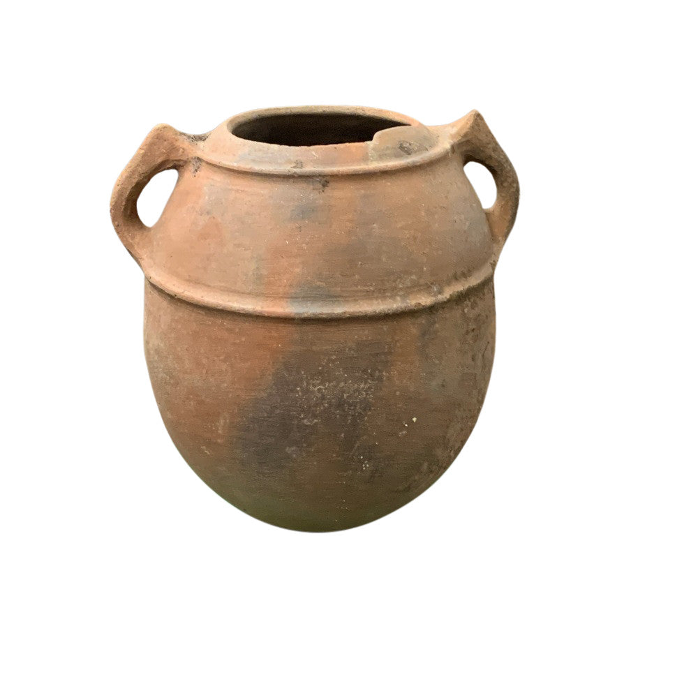 Antique Moroccan Terracotta Vessel - Berbere Imports