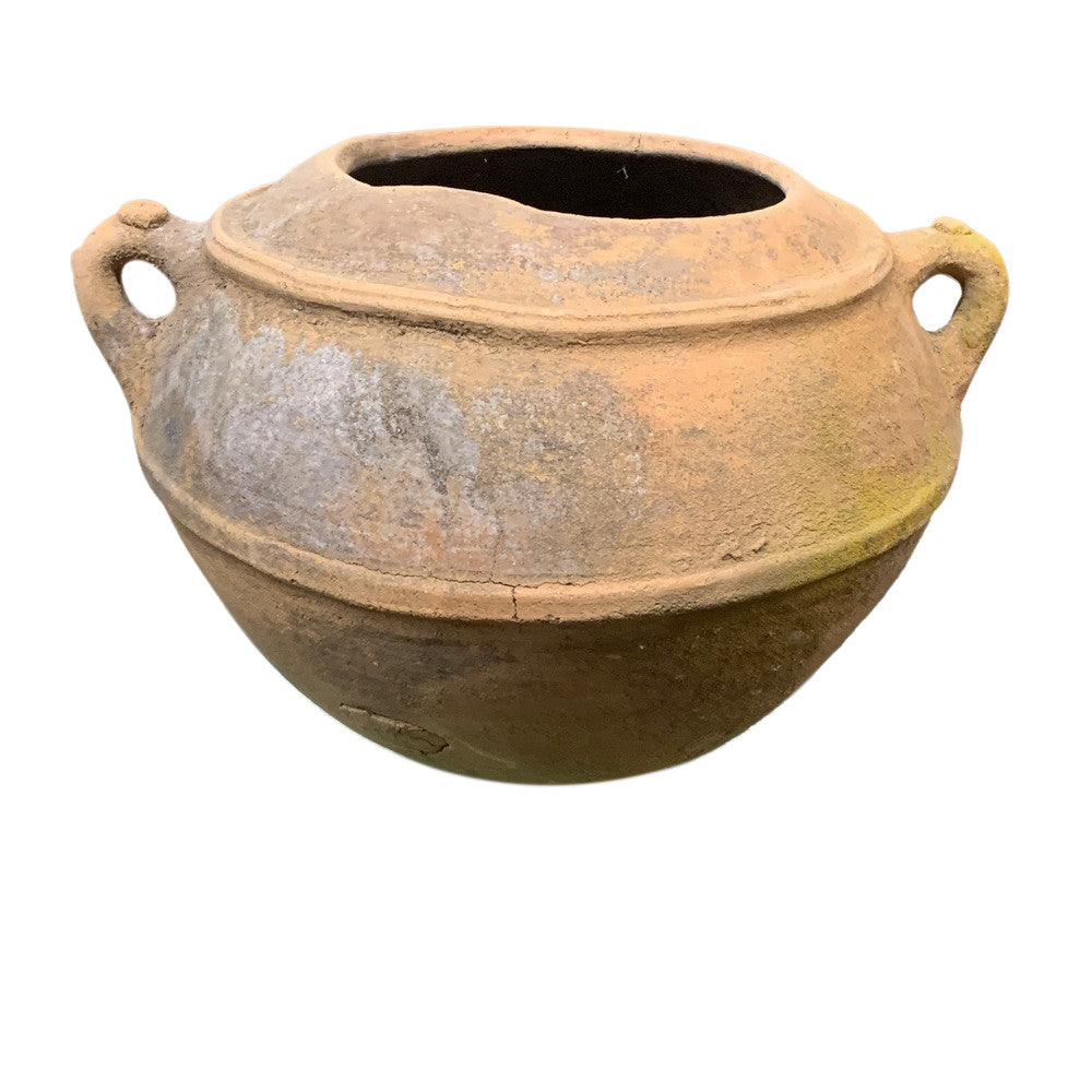 Antique Moroccan Terracotta Vessel - Berbere Imports