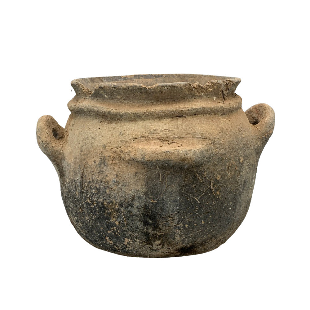 Antique Moroccan Terracotta Vessel - Berbere Imports