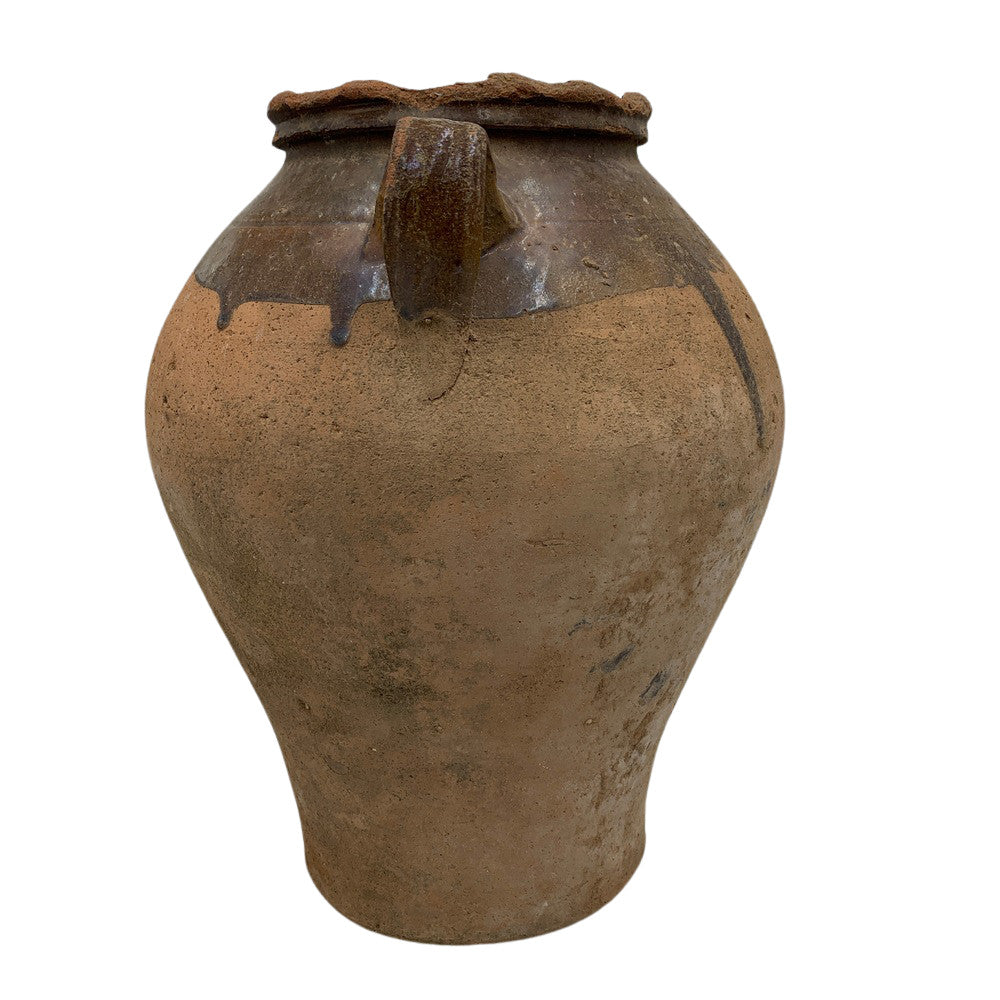 Antique Moroccan Terracotta Vessel - Berbere Imports