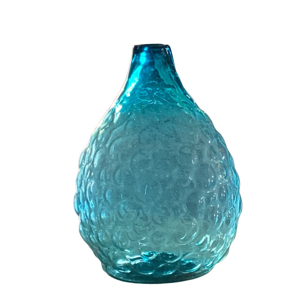 Translucent Blue Glass Vase - Berbere Imports