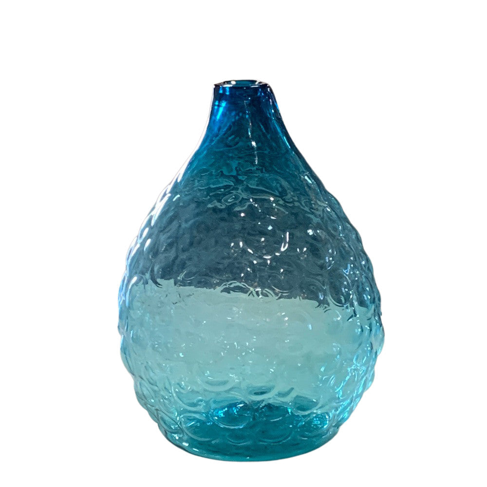 Translucent Blue Glass Vase - Berbere Imports