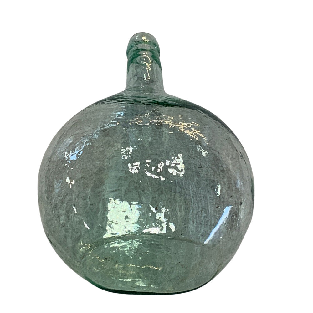 Vintage Medium Hungarian Glass Bottle - Berbere Imports