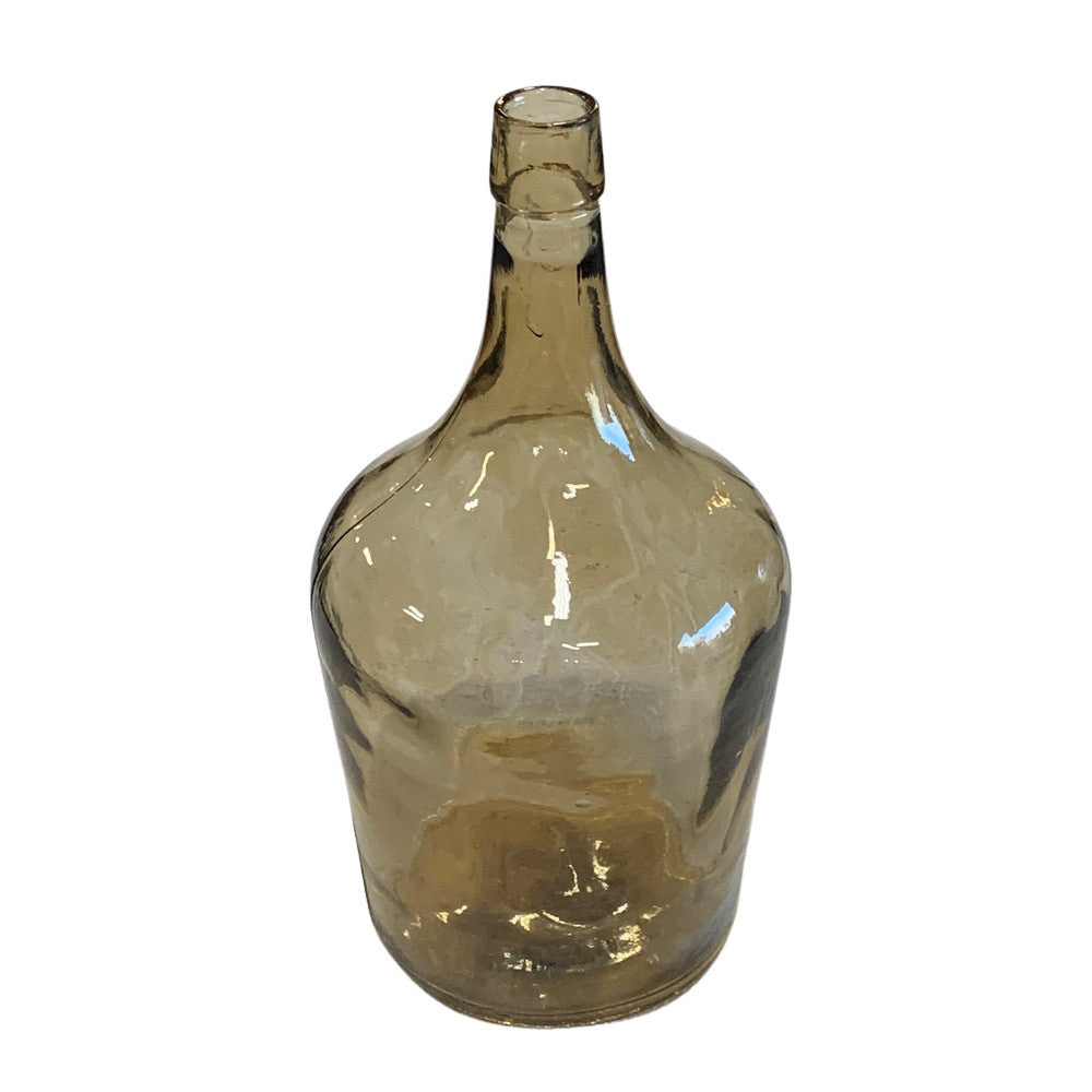 Vintage Medium Hungarian Glass Bottle - Berbere Imports