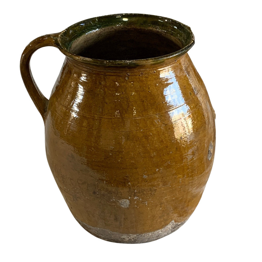 Antique Glazed Vessel - Berbere Imports