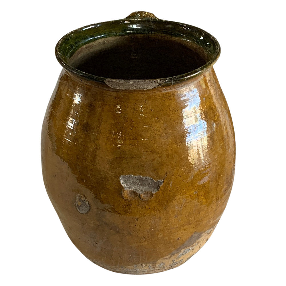 Antique Glazed Vessel - Berbere Imports