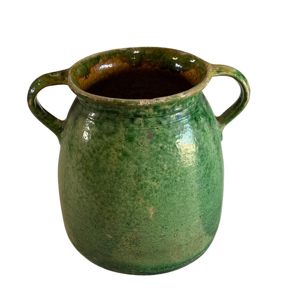 Antique Glazed Vessel - Berbere Imports