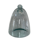 Clear Bell Shaped Glass Bottle - Berbere Imports