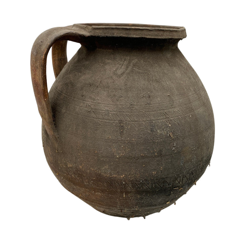 Antique Hungarian Terracotta Jar - Berbere Imports