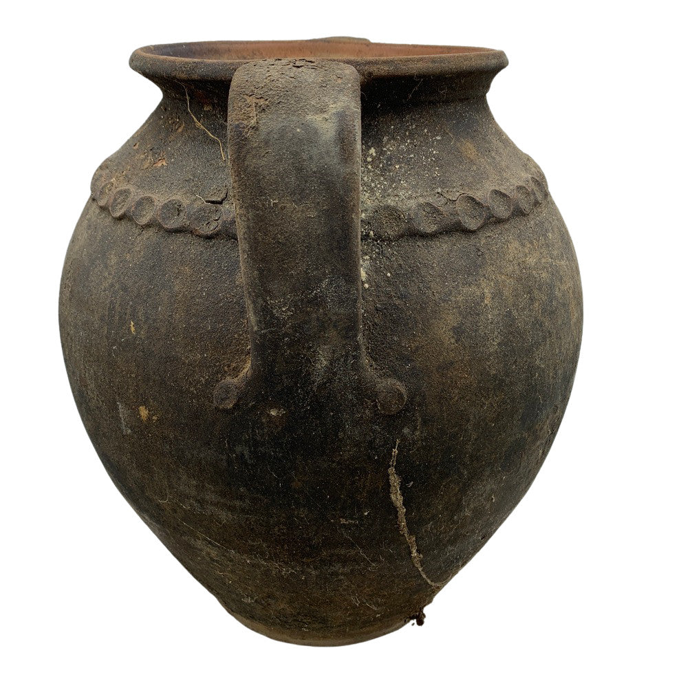 Antique Hungarian Terracotta Jar - Berbere Imports