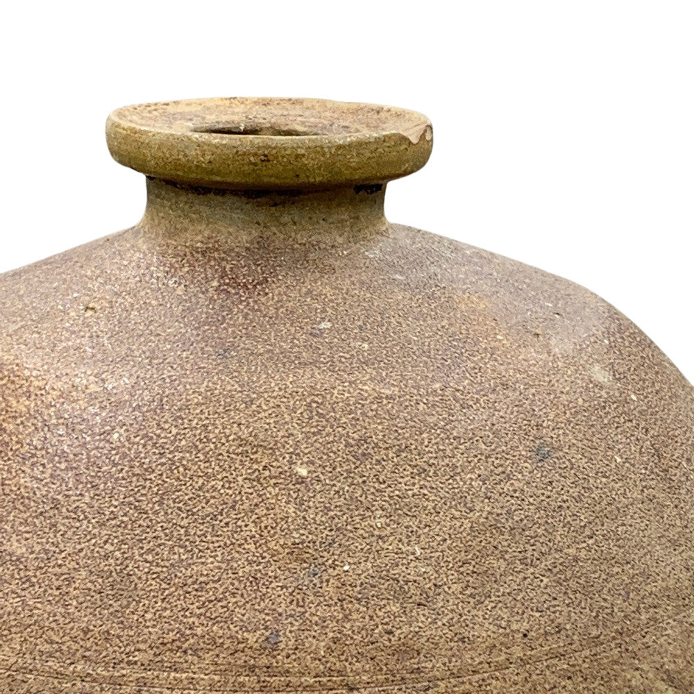 Antique Narrow-Mouth Terracotta Vase - Berbere Imports