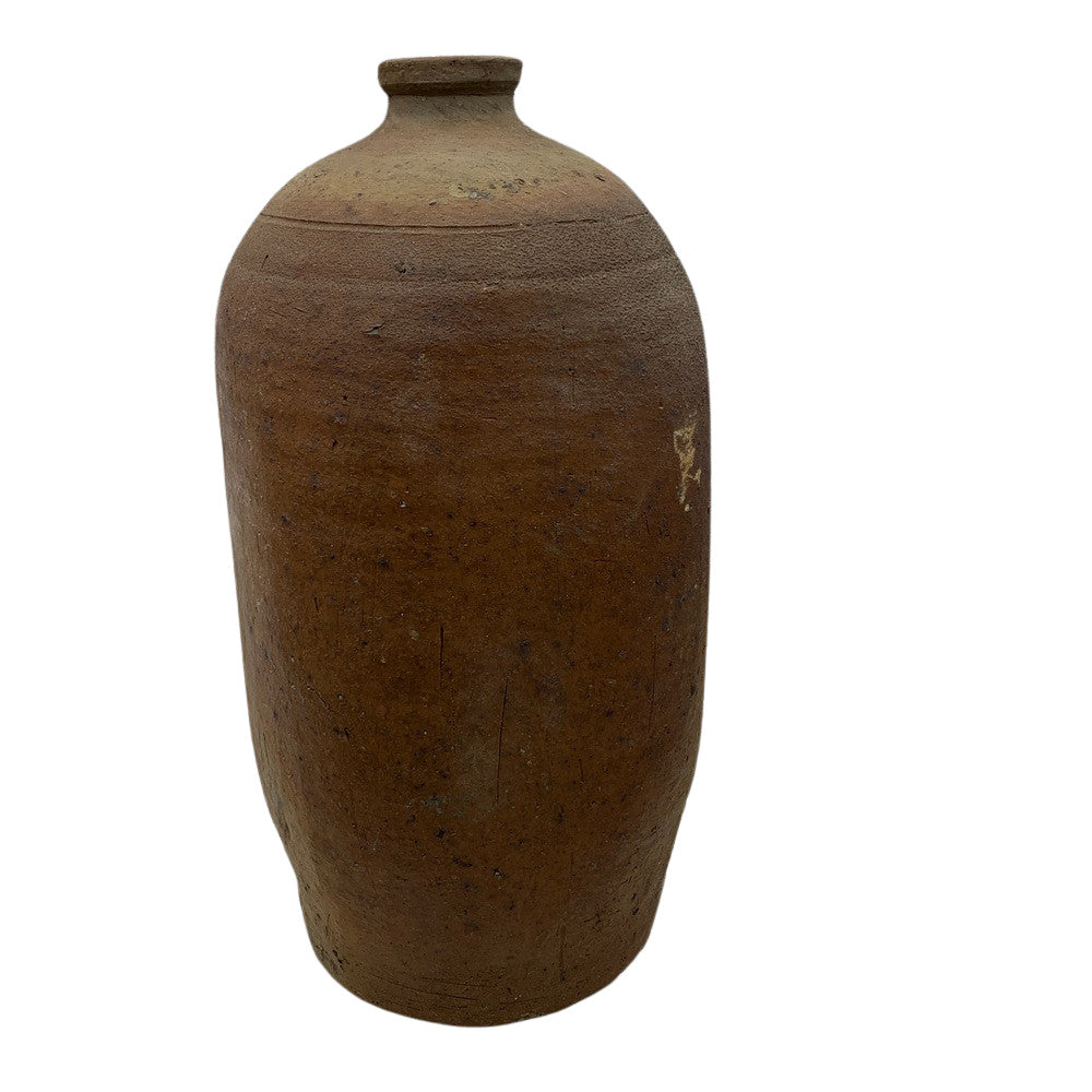 Antique Narrow-Mouth Terracotta Vase - Berbere Imports