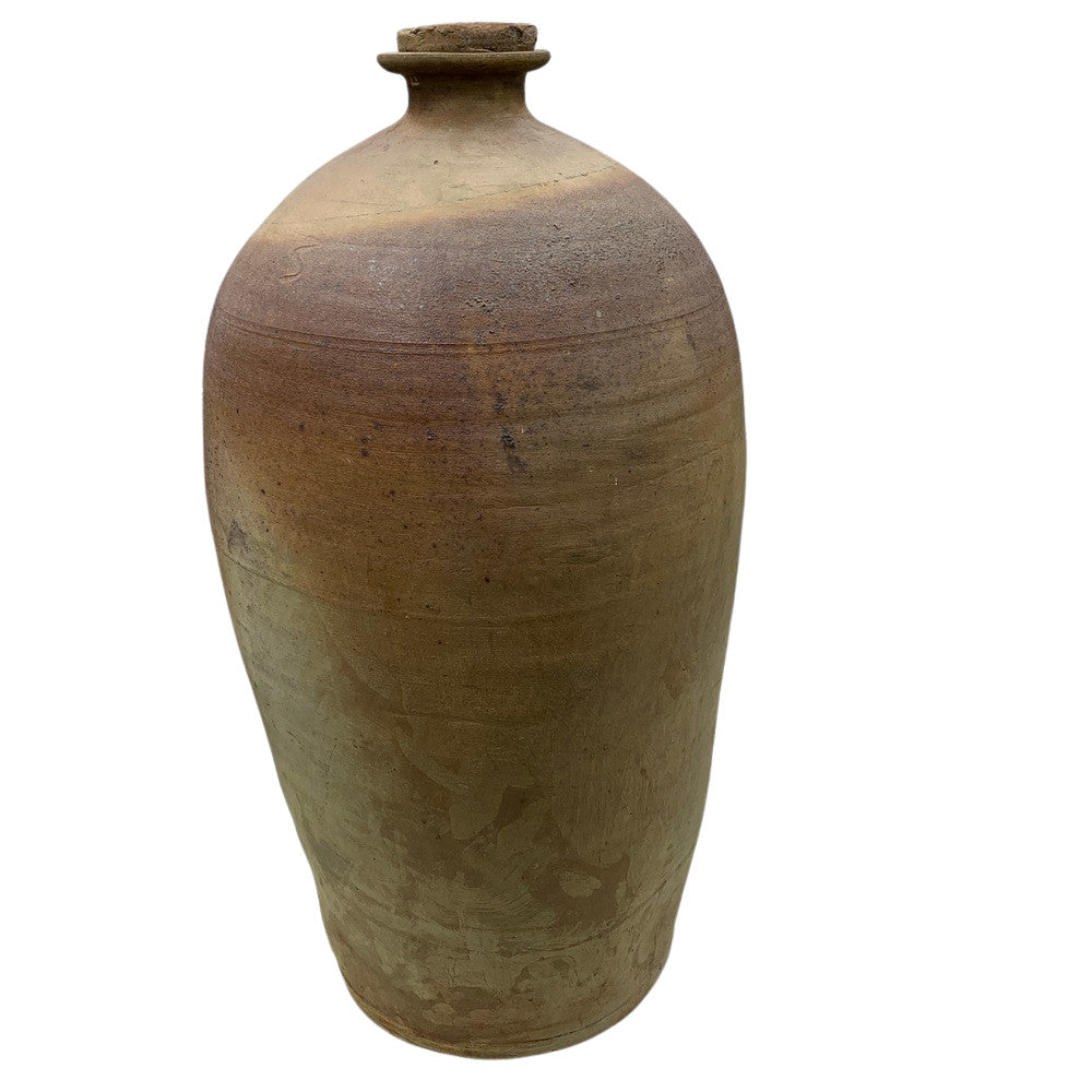 Narrow-Mouth Terracotta Bottomless Vase - Berbere Imports