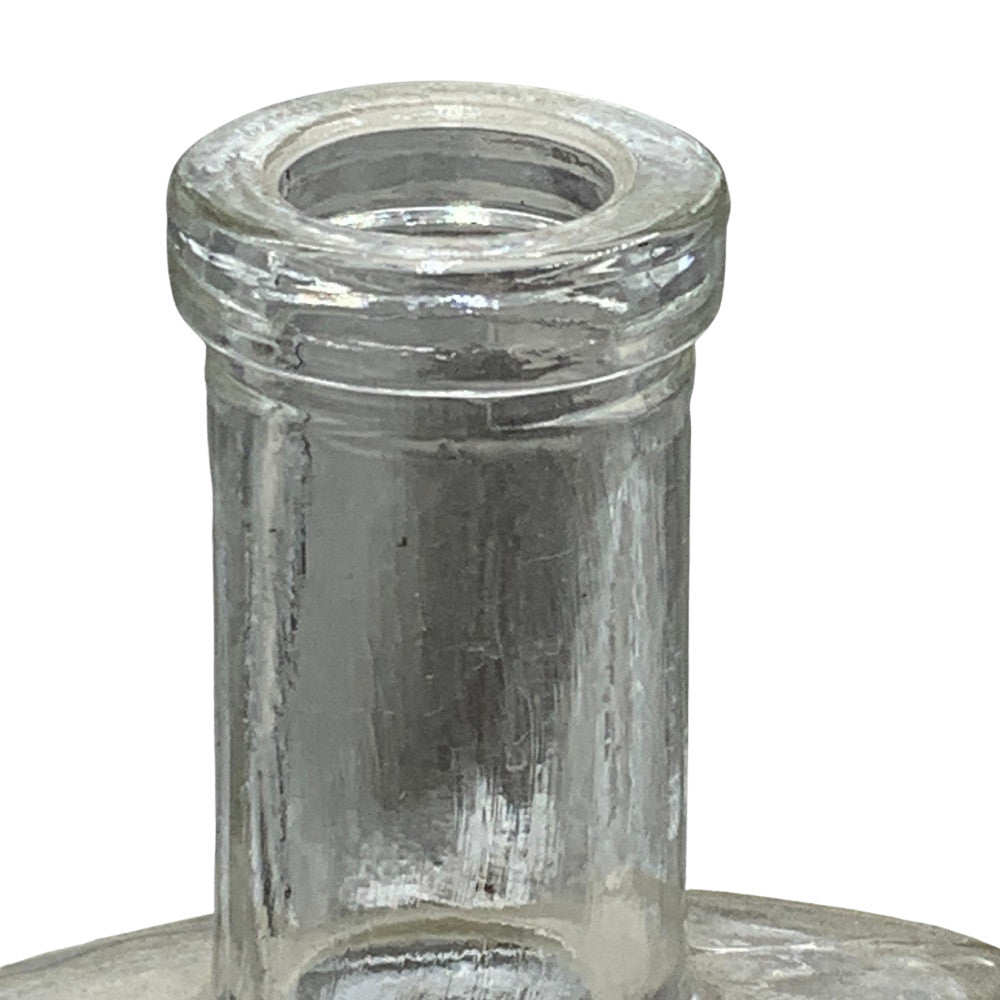 Clear Glass Flask - Berbere Imports