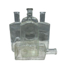 Clear Glass Flask - Berbere Imports