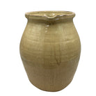 One-Handle Cream Glazed Terracotta Pitcher - Berbere Imports