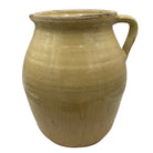 One-Handle Cream Glazed Terracotta Pitcher - Berbere Imports