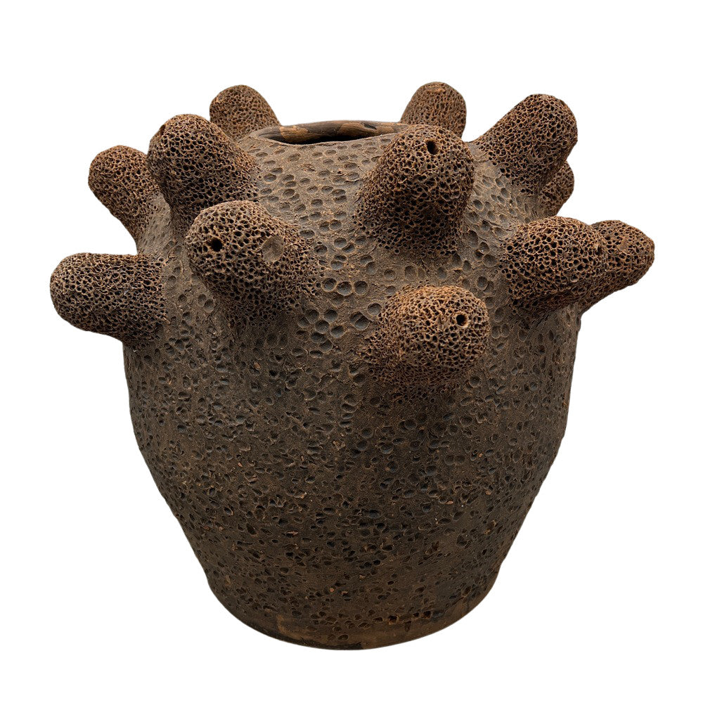 Coral Inspired Terracotta Vessel - Berbere Imports