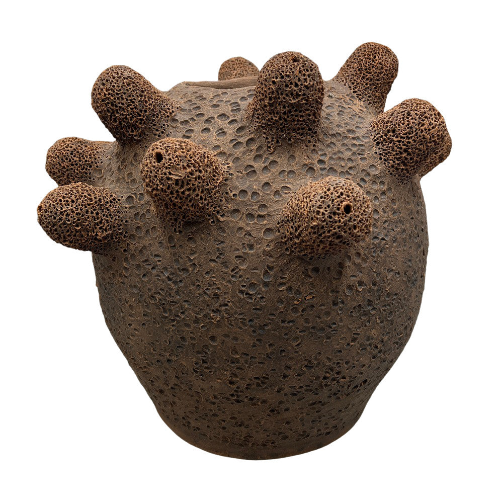 Coral Inspired Terracotta Vessel - Berbere Imports