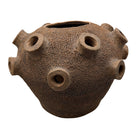 Round Coral-Shaped Terracotta Pot - Berbere Imports