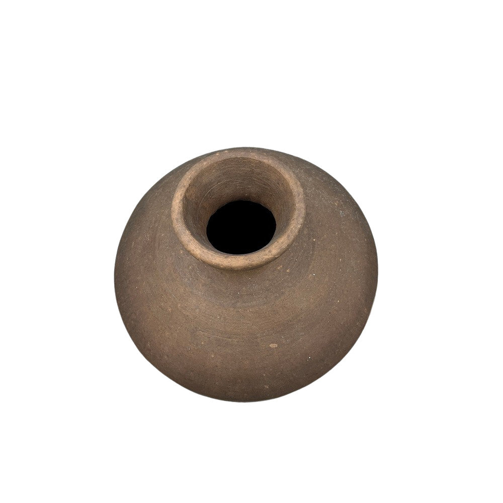 Thai Terracotta Bottle Vase - Berbere Imports