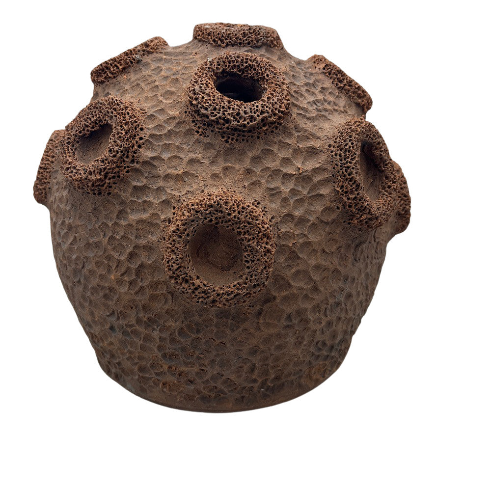 Coral Shaped Terracotta Vessel - Medium - Berbere Imports