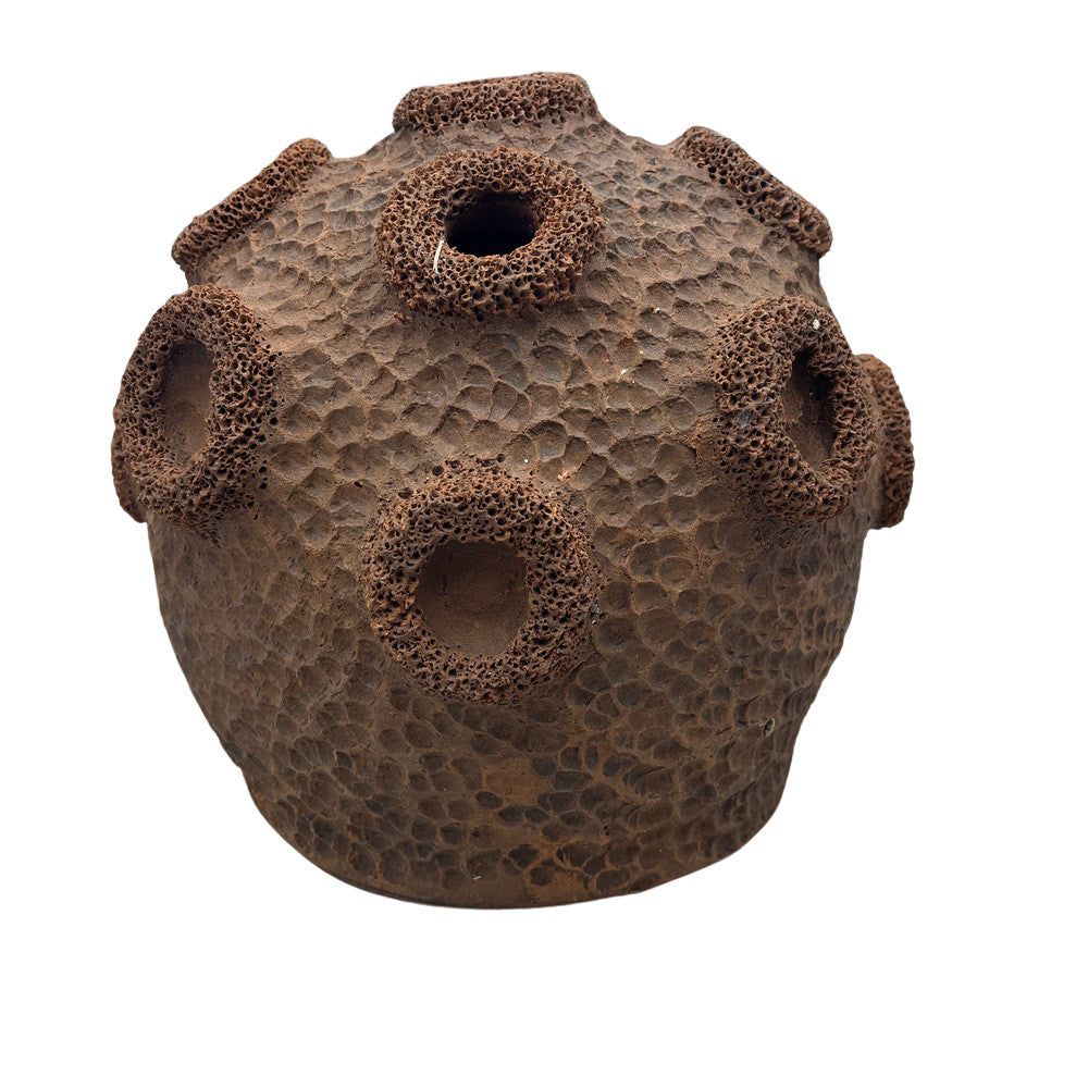 Coral Shaped Terracotta Vessel - Medium - Berbere Imports