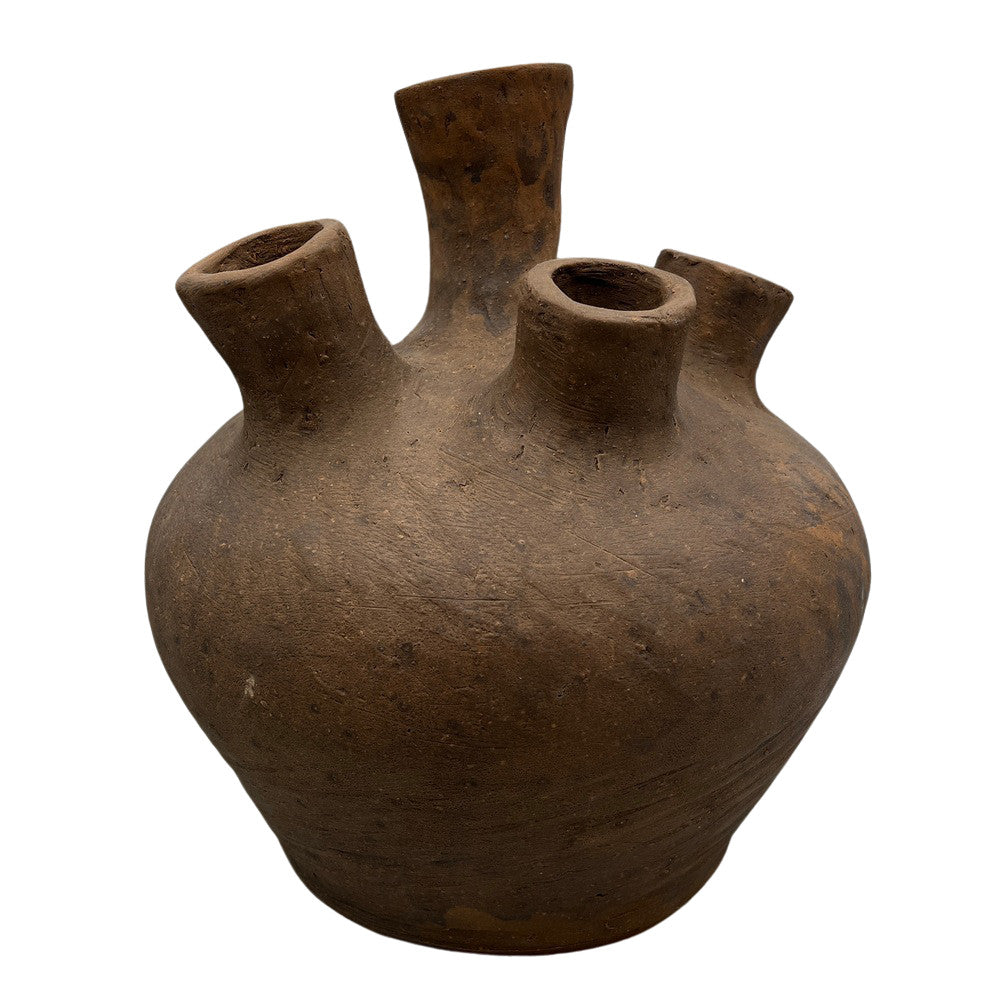 6-Plug Terracotta Vessel - Berbere Imports